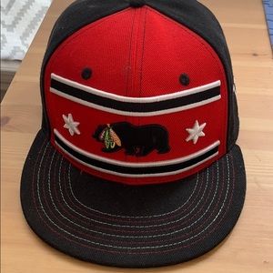 Grassroots Chicago Blackhawks fitted hat